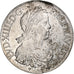 Francia, Louis XIV, Écu à la mèche longue, 1648, Toulouse, Argento, BB+