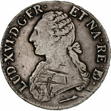 Francia, Louis XVI, Écu de Béarn aux branches d'olivier, 1785, Pau, Argento