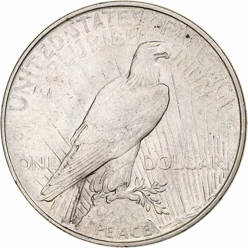United States, Dollar, Peace, 1922, Philadelphia, Silver, EF(40-45), KM:150