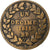 Frankreich, Louis XVIII, Decime, 1815, Strasbourg, Bronze, S+, Gadoury:196d