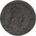 France, Louis XIV, Liard, 1656/5, Paris, Copper, EF(40-45), Gadoury:80