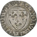 France, Charles VI, Blanc Guénar, Montpellier, Billon, EF(40-45), Duplessy:377
