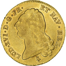 Frankrijk, Louis XVI, Double Louis d'or à la tête nue, 1791, Paris, Goud, ZF+