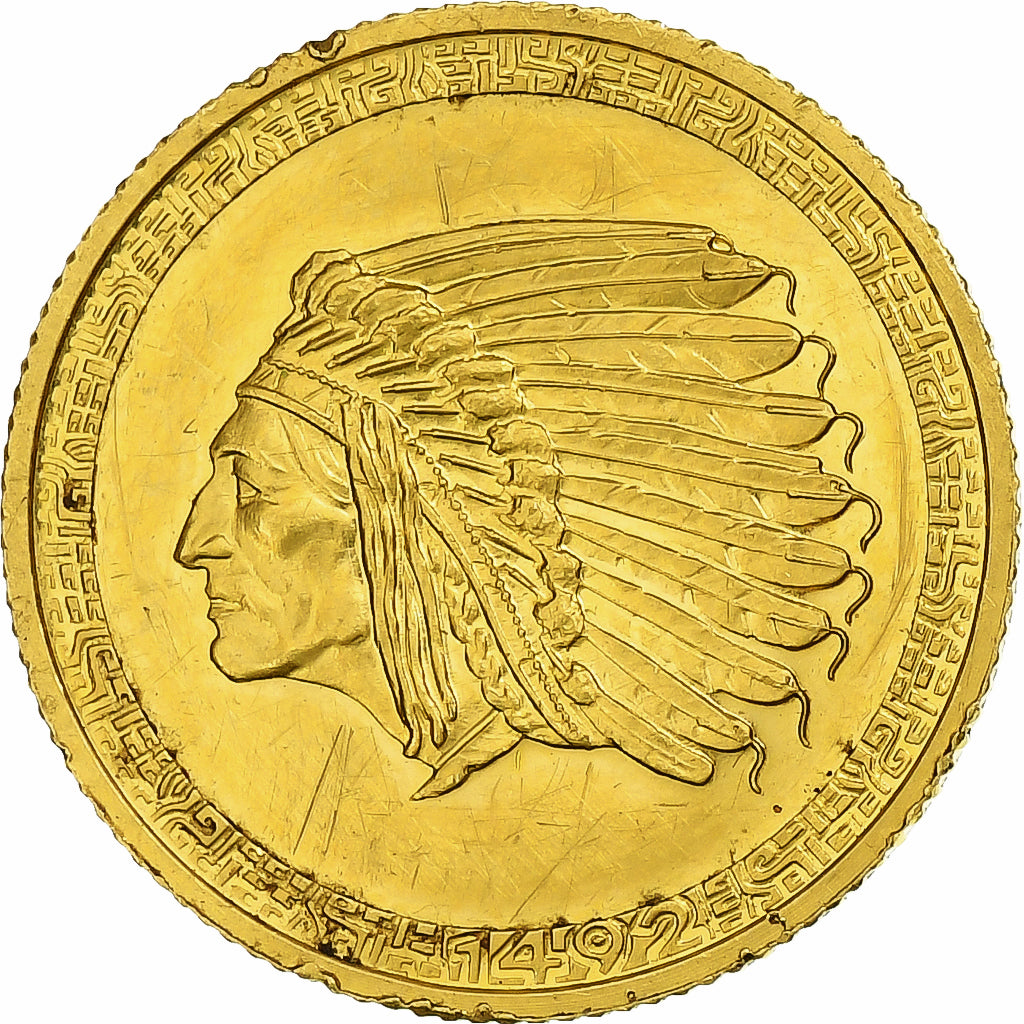 United States, Token, Indian Head, Gold, AU(55-58)