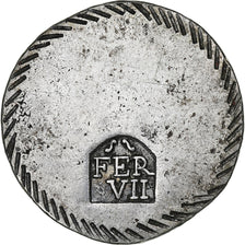 Espagne, Ferdinand VII, Duro, 1808, Girona, Siège de Gérone, Argent, TTB, KM:10