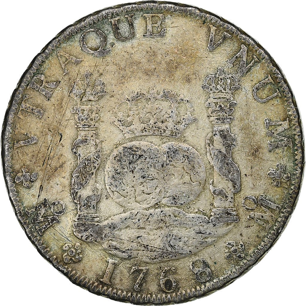Mexique, Charles III, 8 Reales, 1768, Mexico City, Argent, TB+, KM:105