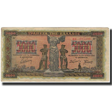 Banknote, Greece, 5000 Drachmai, 1942, KM:119b, VF(30-35)