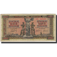 Banknote, Greece, 5000 Drachmai, 1942, KM:119b, VF(30-35)