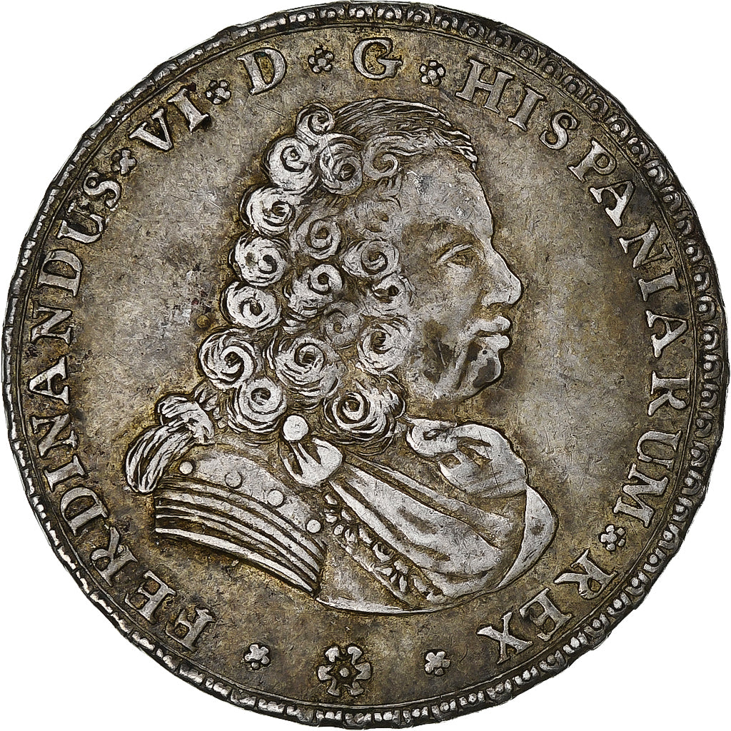 Spain, Medal, Ferdinand VI, Proclamación, 1746, Silver, EF(40-45)