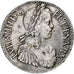 France, Louis XIV, Écu à la mèche longue, 1651, Bordeaux, Silver, EF(40-45)