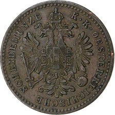 Austria, Franz Joseph I, Kreuzer, 1859, Vienna, Copper, EF(40-45), KM:2186