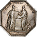 Francja, Token, Banque de France, An VIII, Srebro, Dumarest, AU(50-53)