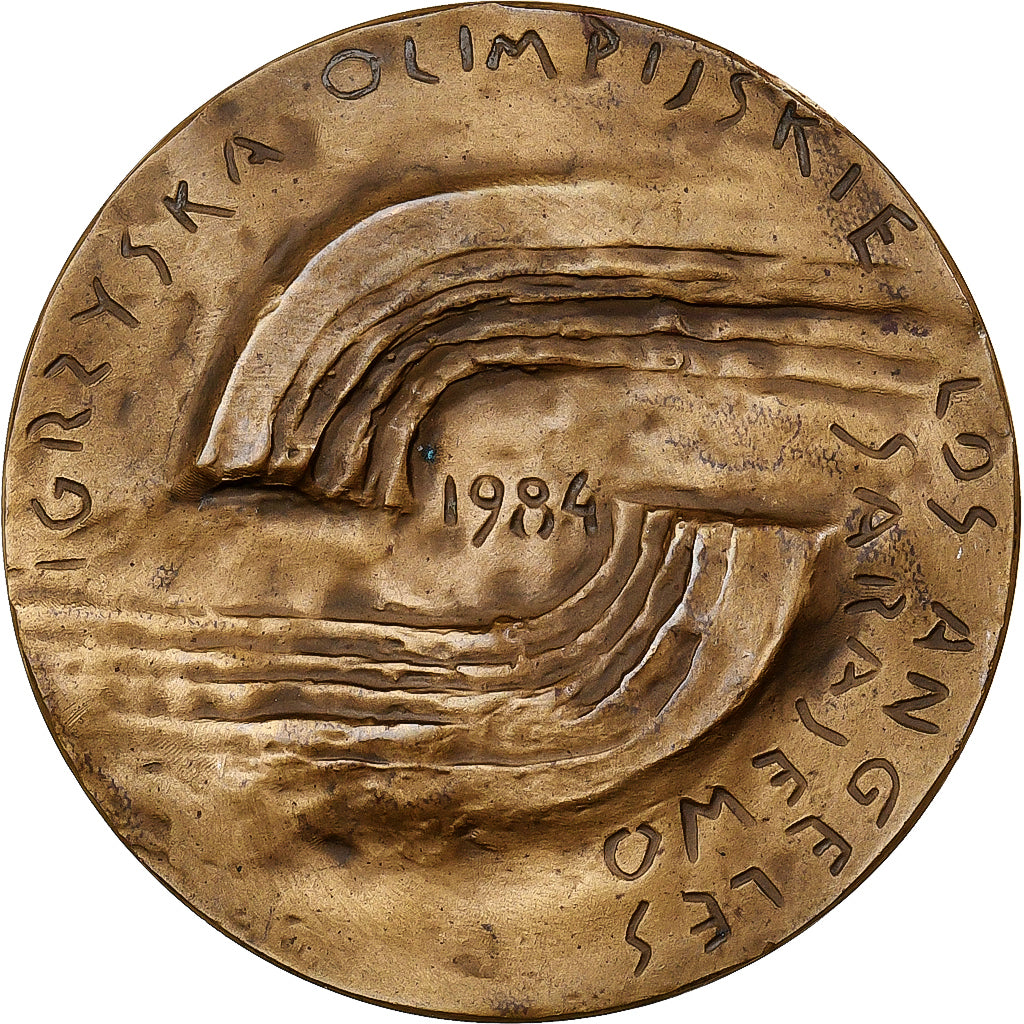 Polska, medal, Polski Komitet Olimpijski, 1984, Brązowy, AU(55-58)
