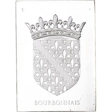 Frankrijk, Medaille, Provinces de France, Bourbonnais, 1976, Zilver, Proof, PR