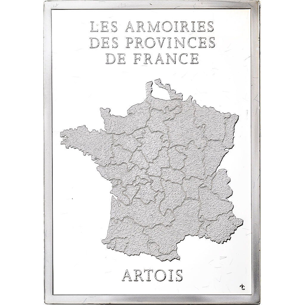 France, Medal, Provinces de France, Artois, 1976, Silver, Proof, AU(55-58)