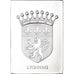 France, Medal, Provinces de France, Lyonnais, 1976, Silver, Proof, AU(55-58)