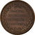 Frankreich, Medaille, Académie de Besançon, Bronze, Restrike, VZ