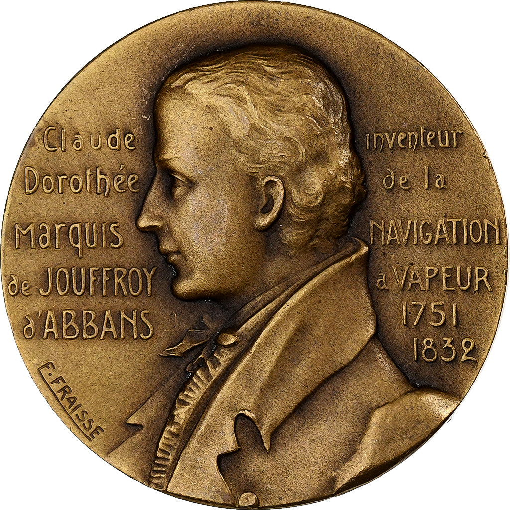 France, Médaille, Claude Dorothée, 1933, Bronze, Fraisse, SUP