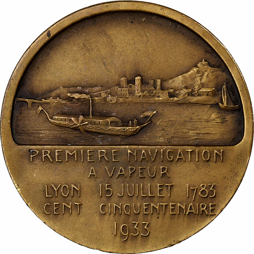 France, Médaille, Claude Dorothée, 1933, Bronze, Fraisse, SUP