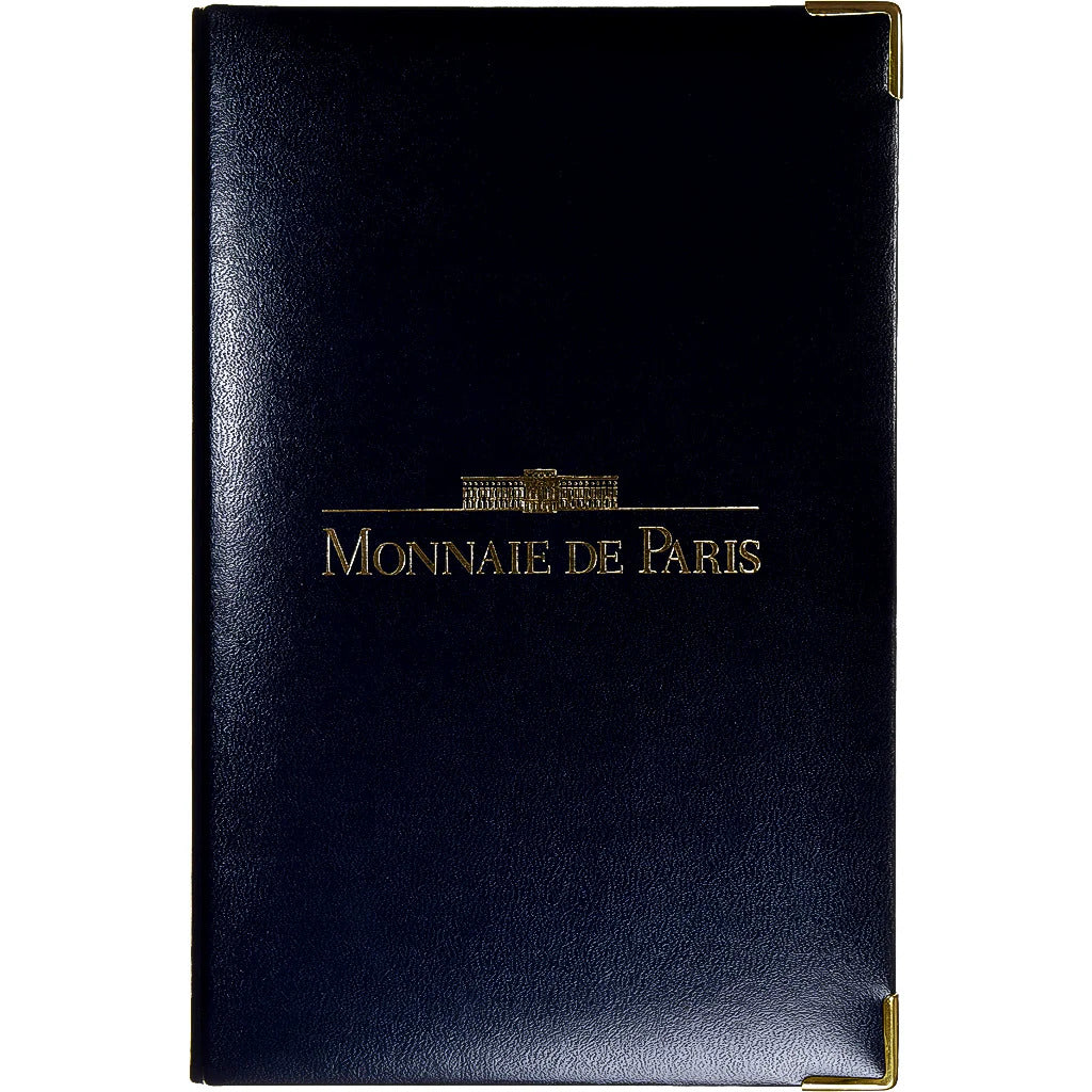 France, Coffret 1 c. à 100 frs., 2001, Monnaie de Paris, Proof, MS(65-70)