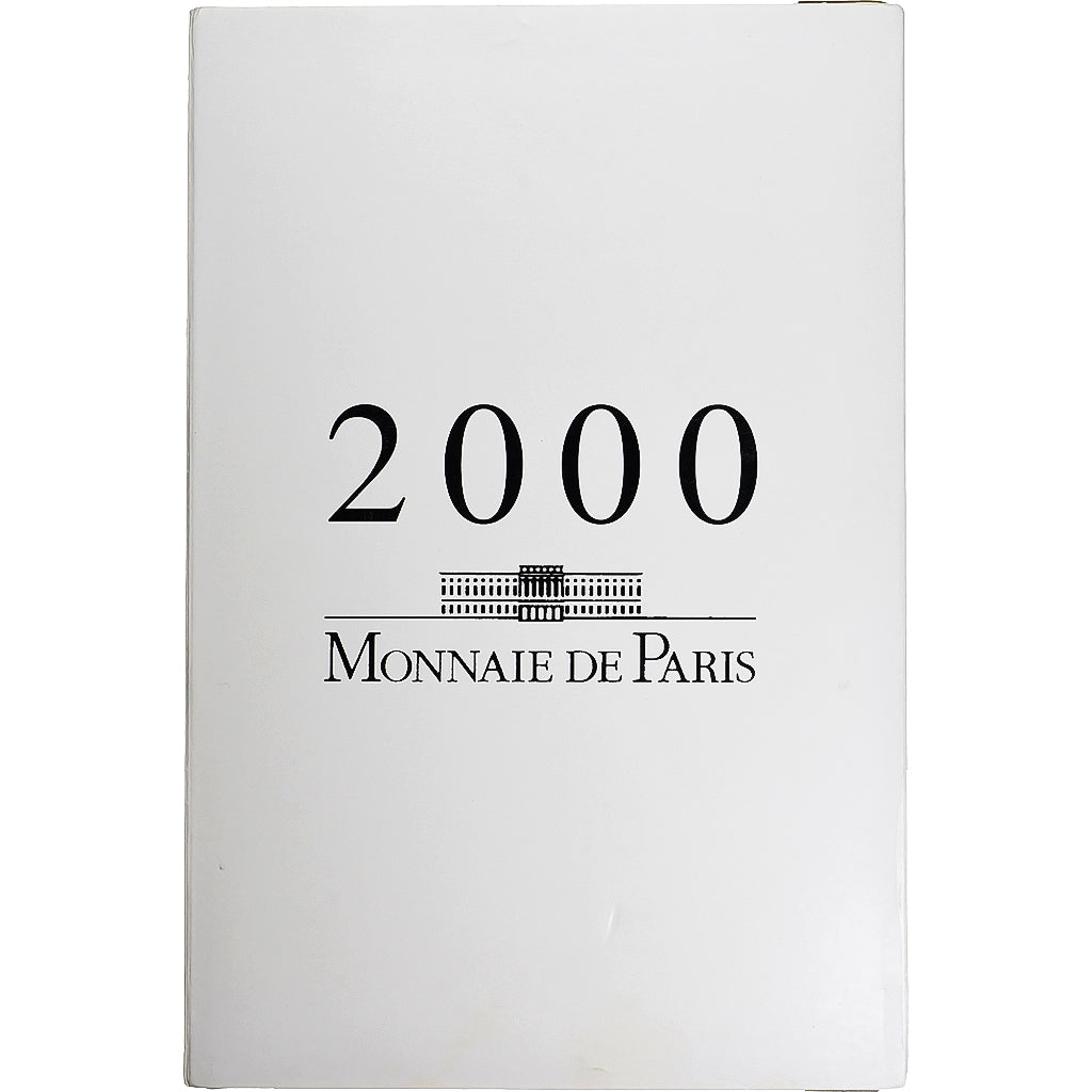 Frankrijk, Coffret 1 c. à 100 frs., 2000, Monnaie de Paris, Proof, n.v.t., FDC
