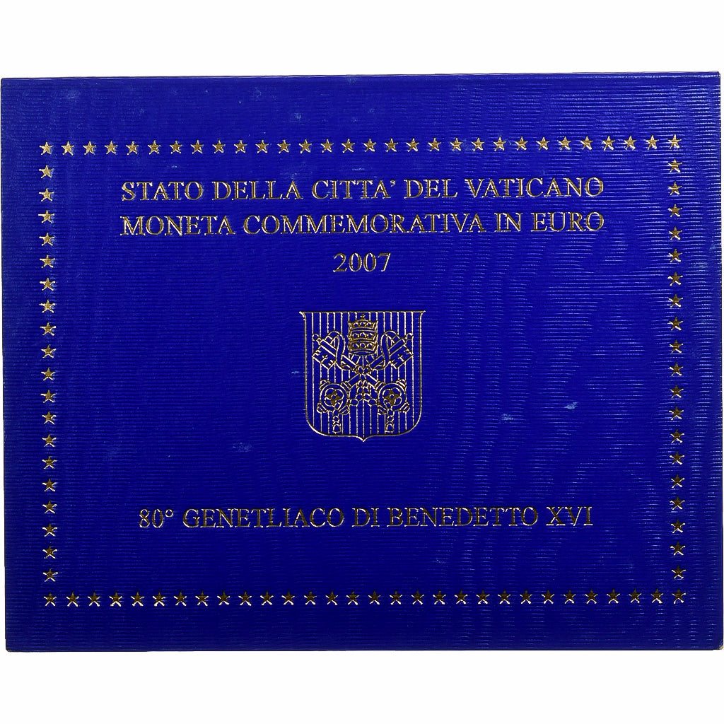 Vatican, Benoît XVI, 2 Euro, BU, 2007, Rome, Bi-Metallic, MS(65-70)