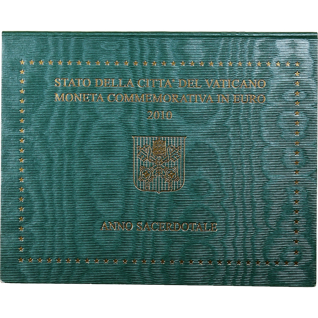Vatican, Benoît XVI, 2 Euro, BU, 2010, Rome, Bi-Metallic, MS(65-70)
