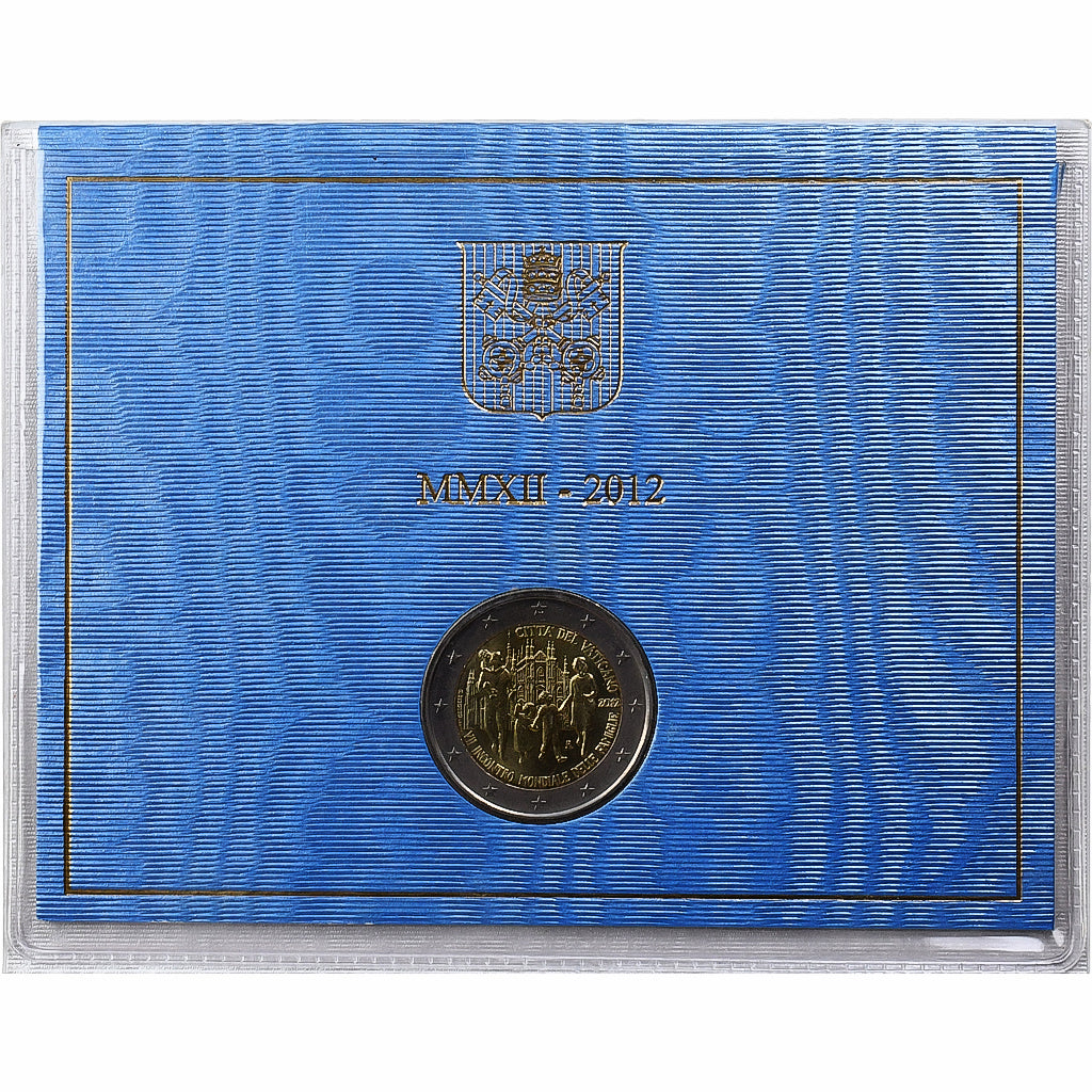 Vatican, Benoît XVI, 2 Euro, BU, 2012, Rome, Bi-Metallic, MS(65-70)