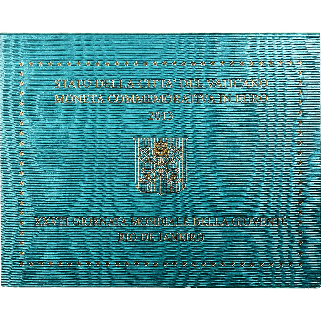 Watykan, Pape François, 2 Euro, BU, 2013, Rome, Bimetaliczny, MS(65-70)