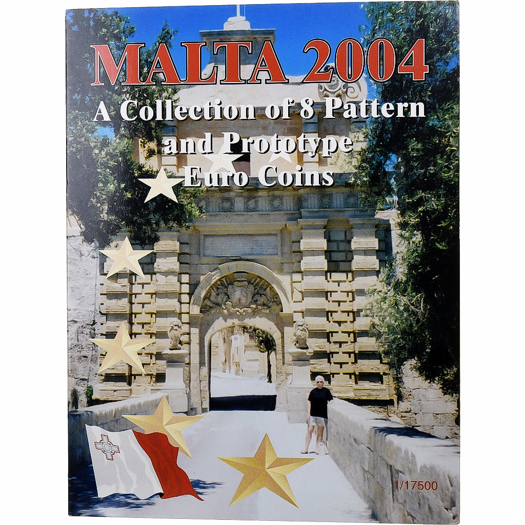 Malta, 1 Cent to 2 Euro, unofficial private coin, 2004, MS(65-70)