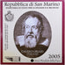 San Marino, 2 Euro, Galileo Galilei, FDC, 2005, Rome, MS(65-70)