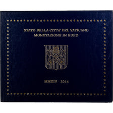 Vatican, Pope Francis I, Set 1 ct. - 2 Euro, BU, 2014, Rome, MS(65-70)