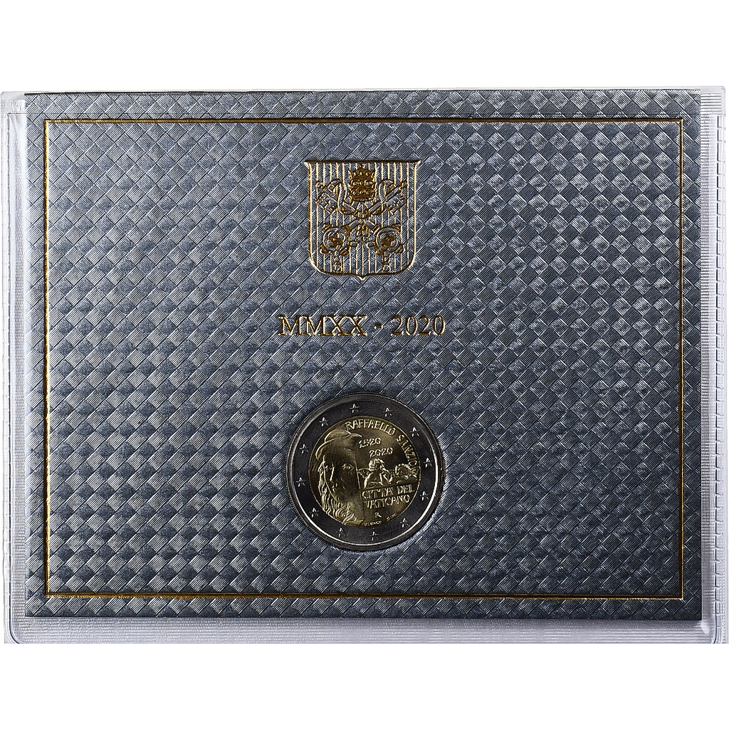 Vatican, Pape François, 2 Euro, BU, 2020, Rome, Bimétallique, FDC