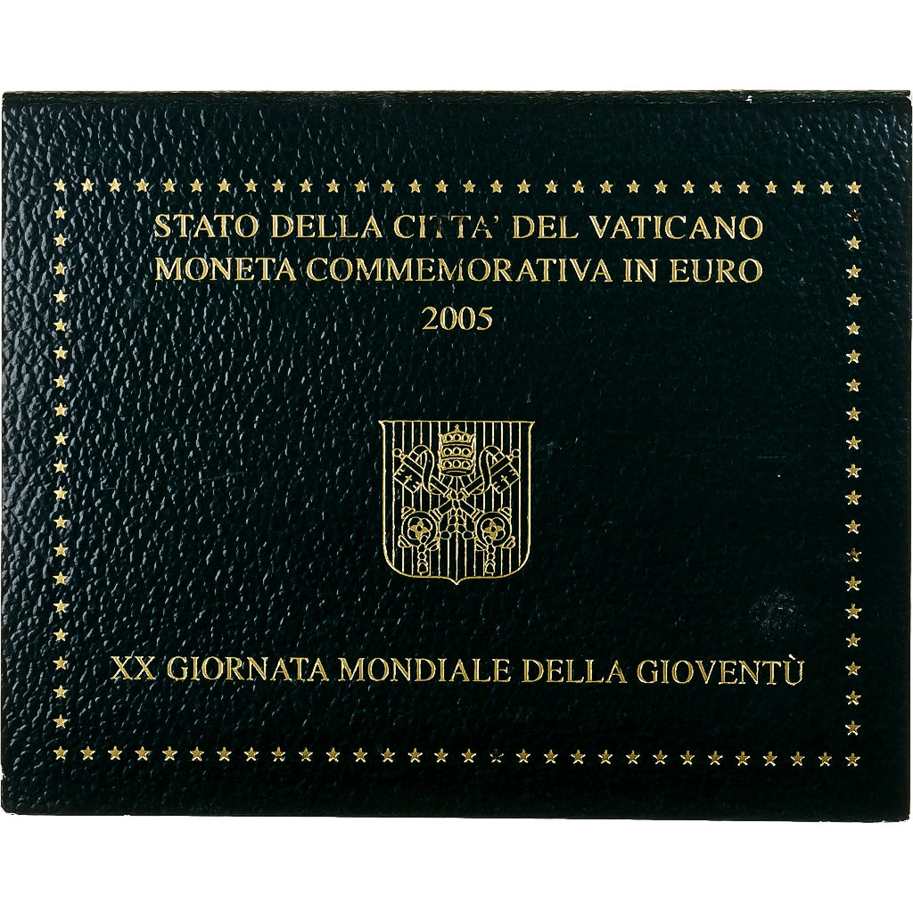 Vatican, Benoît XVI, 2 Euro, BU, 2005, Rome, Bi-Metallic, MS(65-70)
