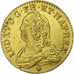 France, Louis XV, Louis d'or aux lunettes, 1726, Lyon, Gold, AU(50-53)