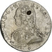 France, Louis XV, 1/2 Ecu aux branches d'olivier, 1729, Bordeaux, Silver