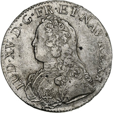Frankrijk, Louis XV, Ecu aux branches d'olivier, 1734, Toulouse, Zilver, ZF+