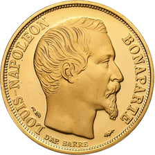Francja, 10 Francs, Louis-Napoléon Bonaparte, 1991, MDP, Złoto, Ponowne bicie