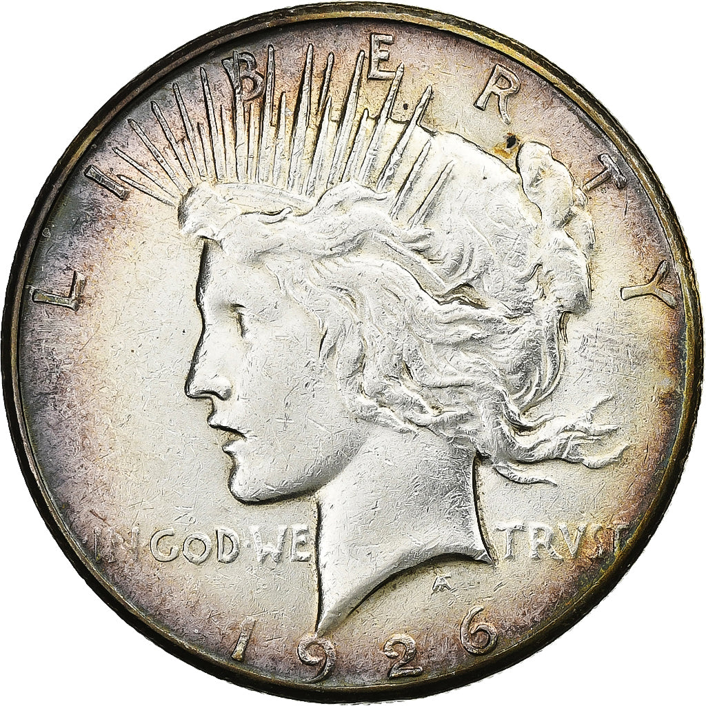 United States, Dollar, Peace, 1926, San Francisco, Silver, EF(40-45), KM:150
