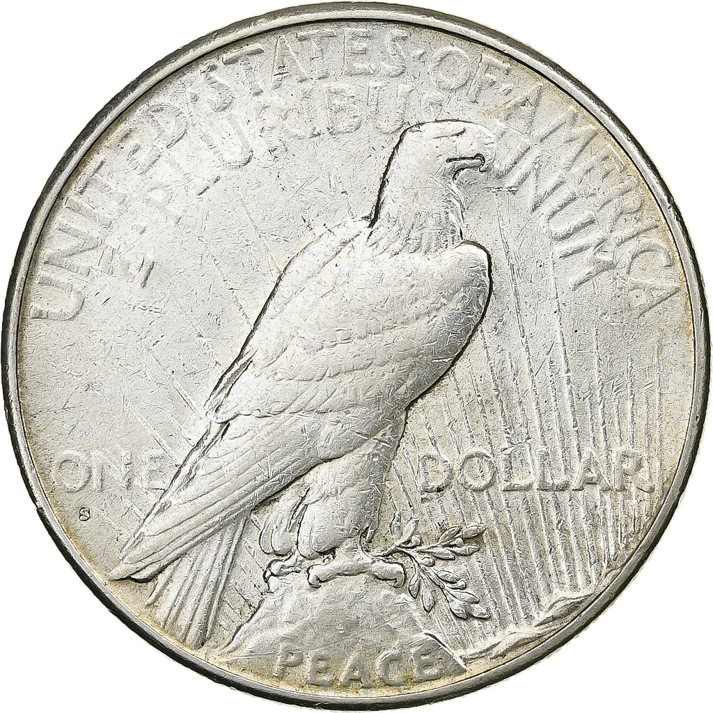 United States, Dollar, Peace, 1926, San Francisco, Silver, EF(40-45), KM:150