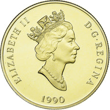 Canadá, Elizabeth II, 100 Dollars, Alphabétisation, 1990, Ottawa, Proof
