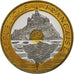 Francia, 20 Francs, Mont Saint Michel, 1998, Monnaie de Paris, FS