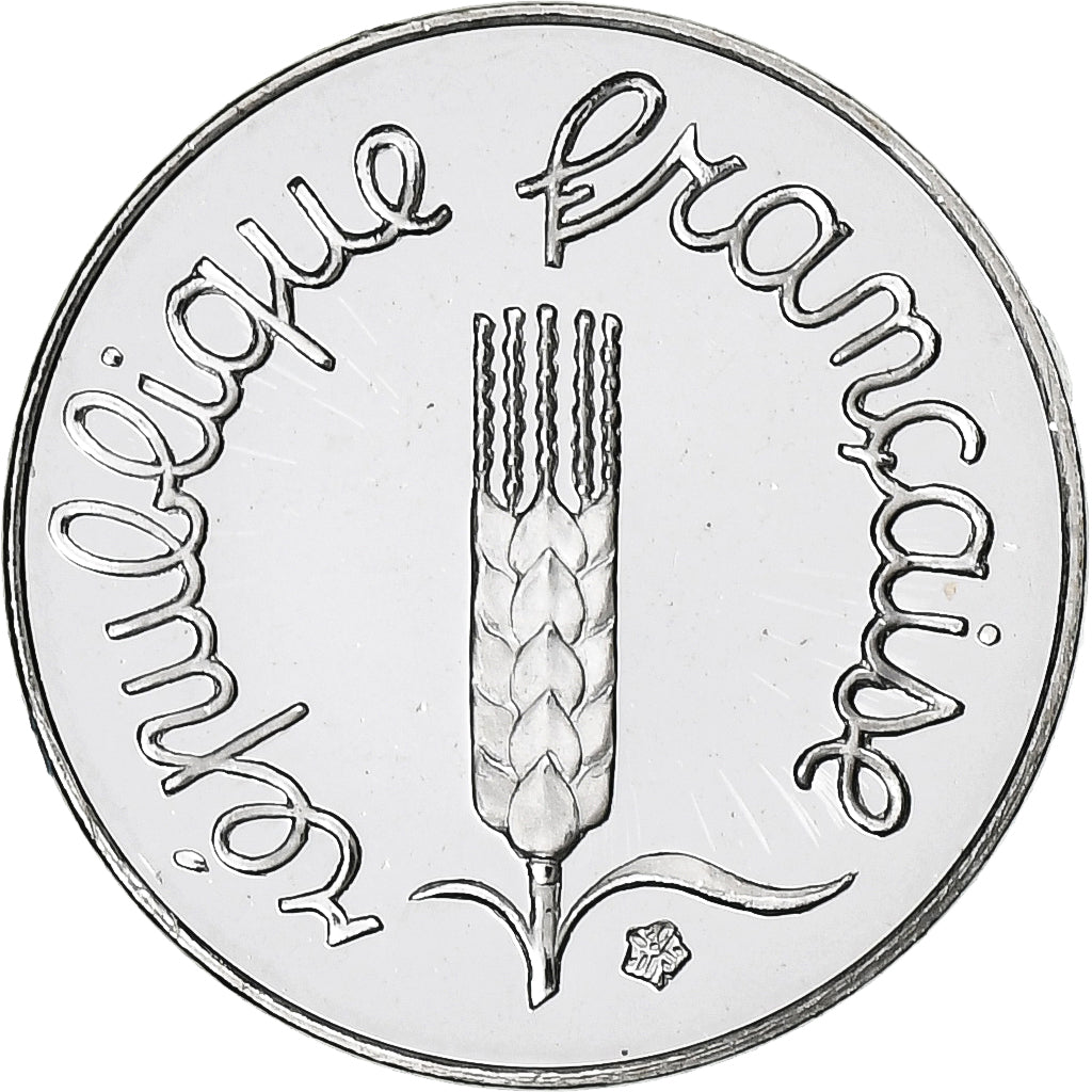 France, Centime, Épi, 1998, Monnaie de Paris, Proof, Stainless Steel