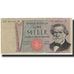 Banconote, Italia, 1000 Lire, KM:101d, MB+
