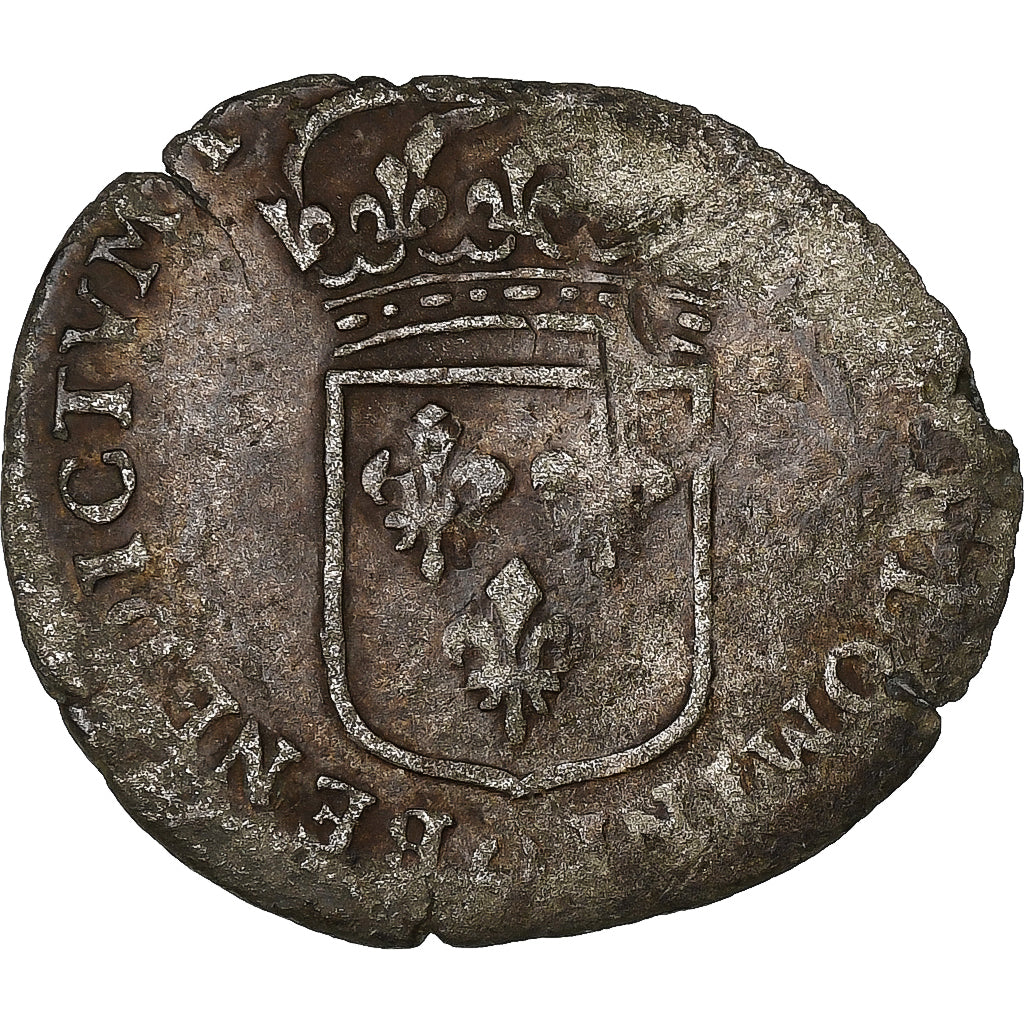 France, Louis XIV, 15 Deniers, Paris, Billon, VF(20-25), Gadoury:91