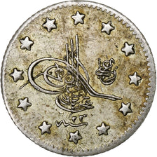 Ottoman Empire, Abdul Hamid II, Kurus, AH 1293-23/1899, Constantinople, Silver