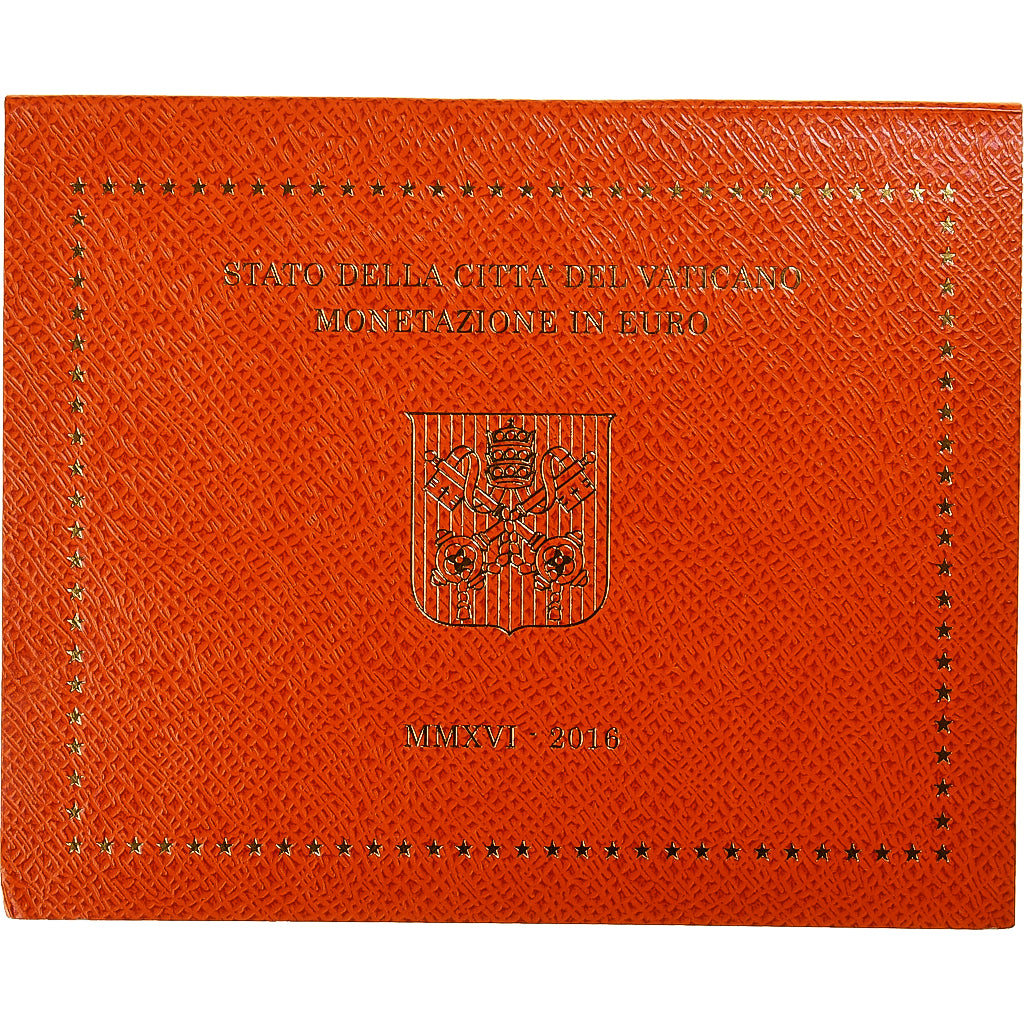 Vatican, Pope Francis I, Set 1 ct. - 2 Euro, BU, 2016, Rome, MS(65-70)