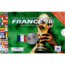 Frankrijk, 5 Francs, France 98, Victoire, 2000, Monnaie de Paris, BU, Zilver