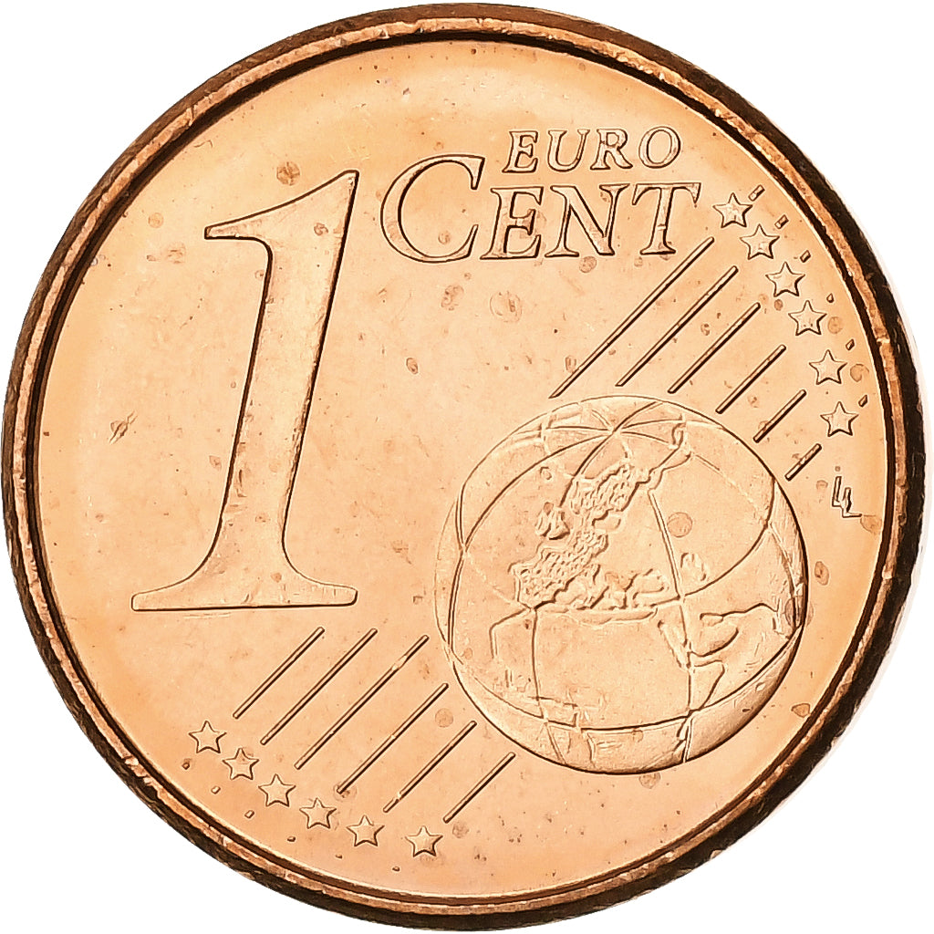 España, Euro Cent, BU, 2003, Madrid, Cobre chapado en acero, SC, KM:1040