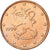 Finlandia, Euro Cent, 1999, Vantaa, Acciaio placcato rame, SPL, KM:98